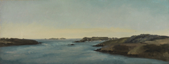 Die Mündung der Rance bei Saint-Servan (Bretagne) by Pierre-Henri de Valenciennes