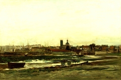 Dieppe by Charles-François Daubigny