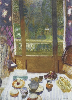 Dining Room Overlooking the Garden (The Breakfast Room) by Pierre Bonnard