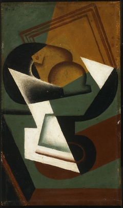 Dish of Fruit by Juan Gris