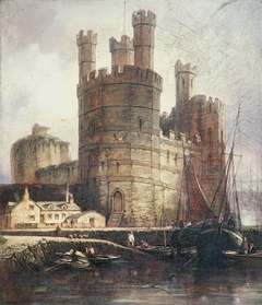 Eagle Tower, Caernarvon Castle by William Pitt