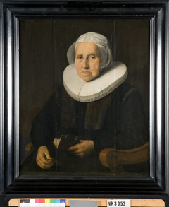 Elisabeth Bas (1571-1649) by Werner van den Valckert