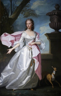 Elizabeth Holt, Mrs Beaumont (1728-1791) by attributed to Hamlet Winstanley