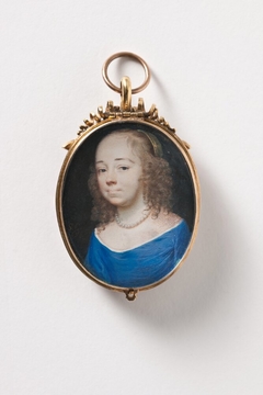 Elizabeth Wriothesley, grevinna av Southampton, f. Leigh (1620-1655), gift med Thomas Wriothesley, tredje earl av Southhampton by Samuel Cooper