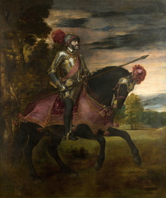 Equestrian Portrait of Charles V by Titian