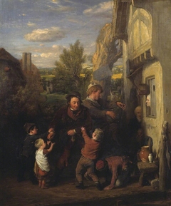 Fair Time (‘Returning from the Ale-House’) by William Mulready