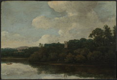 Flusslandschaft by Cornelis Vroom