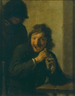 Flute player by Adriaen Brouwer