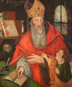 Four Fathers of the Church: Saint Augustine, Bishop of Hippo (354-430 AD) by Anonymous