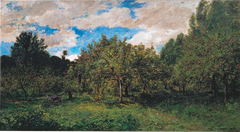 French Orchard at Harvest Time (Le verger) by Charles-François Daubigny