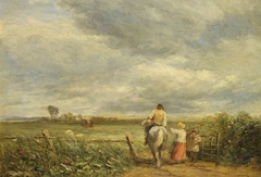 Going to the Hayfield by David Cox Jr