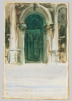 Green Door, Santa Maria della Salute by John Singer Sargent