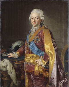 Gustav III, King of Sweden by Lorens Pasch the Younger