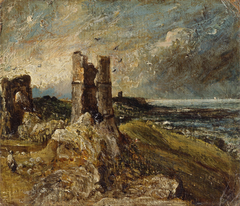 Hadleigh Castle by John Constable