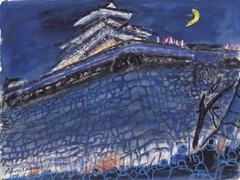 Hand-Painted Storyboard Painting for Kagemusha by Akira Kurosawa