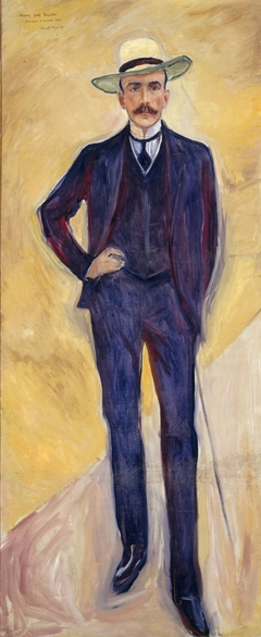 Harry Graf Kessler by Edvard Munch