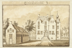 Het huis Groenewoude by Abraham Rademaker