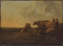 Hilly Landscape with Cattle by Aelbert Cuyp