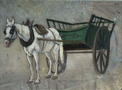 Horse and Cart by Frederik Collett