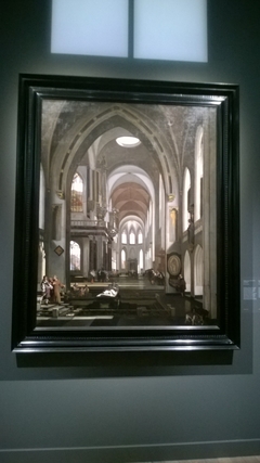 Interior of a Catholic Church by Emanuel de Witte