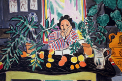 Interior with an Etruscan Vase (Intérieur au vase étrusque) by Henri Matisse