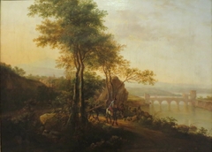 Italian Landscape by Johan Christian Dahl