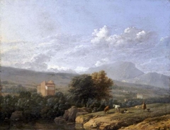 Italian landscape by Karel Dujardin