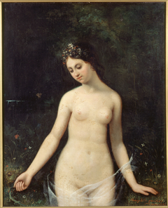 Jeune femme nue by Théophile Gautier