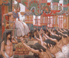 Joseph Dwelleth in Egypt by James Tissot