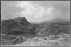 Kratersee im schottischen Hochland by Paul Weber