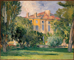 La Maison du Jas de Bouffan by Paul Cézanne