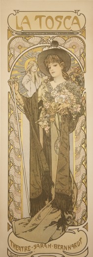 La Tosca by Alphonse Maria Mucha