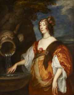 Lady Lucy Percy, Countess of Carlisle (c.1600 - 1660) by Anthony van Dyck