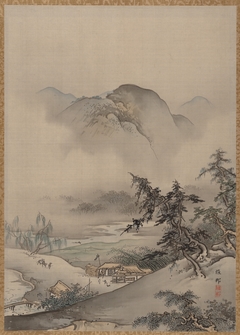 Landscape by Hashimoto Gahō