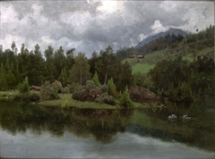 Landscape Study by Joachim Frich