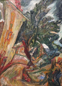 Landscape with Figures─Céret by Chaim Soutine