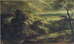 Landscape with the Shipwreck of Paul by Peter Paul Rubens