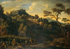 Landscape with the Triumph of Bacchus by Gaspard Dughet