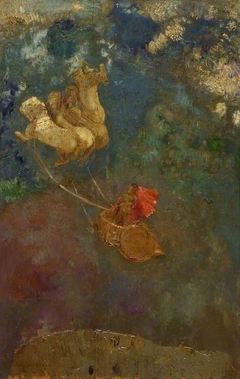 Le char d' Apollon by Odilon Redon