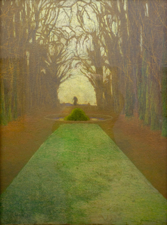 Le parc royal à Bruxelles by Léon Spilliaert