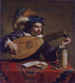 Lute Player by Theodoor Rombouts