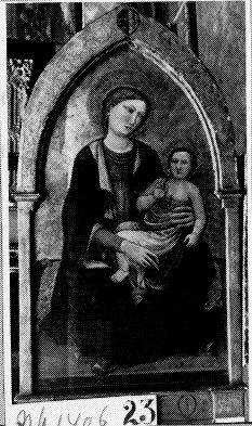 Madonna met kind by Mariotto di Nardo