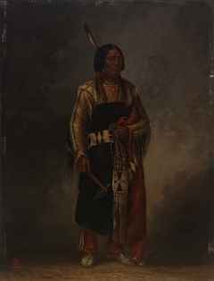 Mak-phe-ah-luta (Red Cloud) by Antonio Zeno Shindler