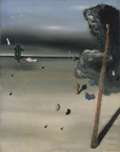 Mama, Papa is Wounded! by Yves Tanguy