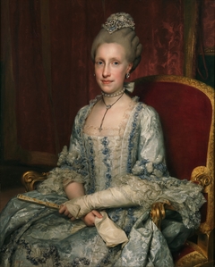 Maria Luisa of Spain by Anton Raphaël Mengs