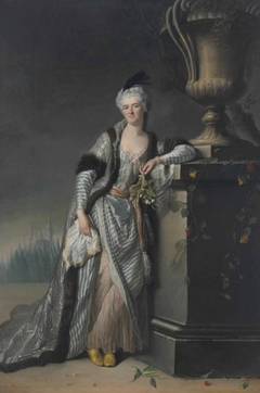 Marie de Guérin du Treuil, marquise de Sainte-Maure d'Origny by Joseph Aved