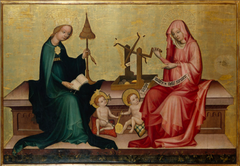 Mary and Elizabeth by Master of the Nuremberg Marienaltars