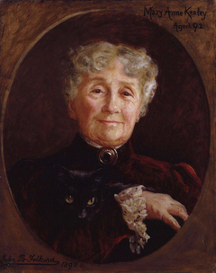 Mary Anne Keeley (née Goward) by Julia Bracewell Folkard