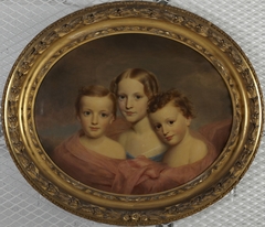 Mary Louise, Clifford, and Frederick Trask by Charles C. Ingham