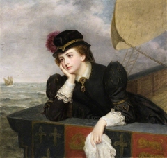 Mary Queen of Scots bidding Farewell to France, 1561 by William Powell Frith